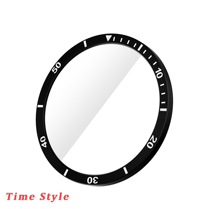 2-IN-1 Glass Film+Metal Bezel Frame Cover For Samsung Galaxy Watch 8 40MM/44MM