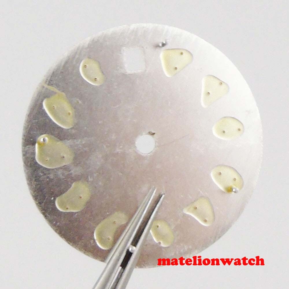 29mm Sterile Luminous Watch Dial Fit for Mingzhu2813 Miyota8215 821A DG2813 Date