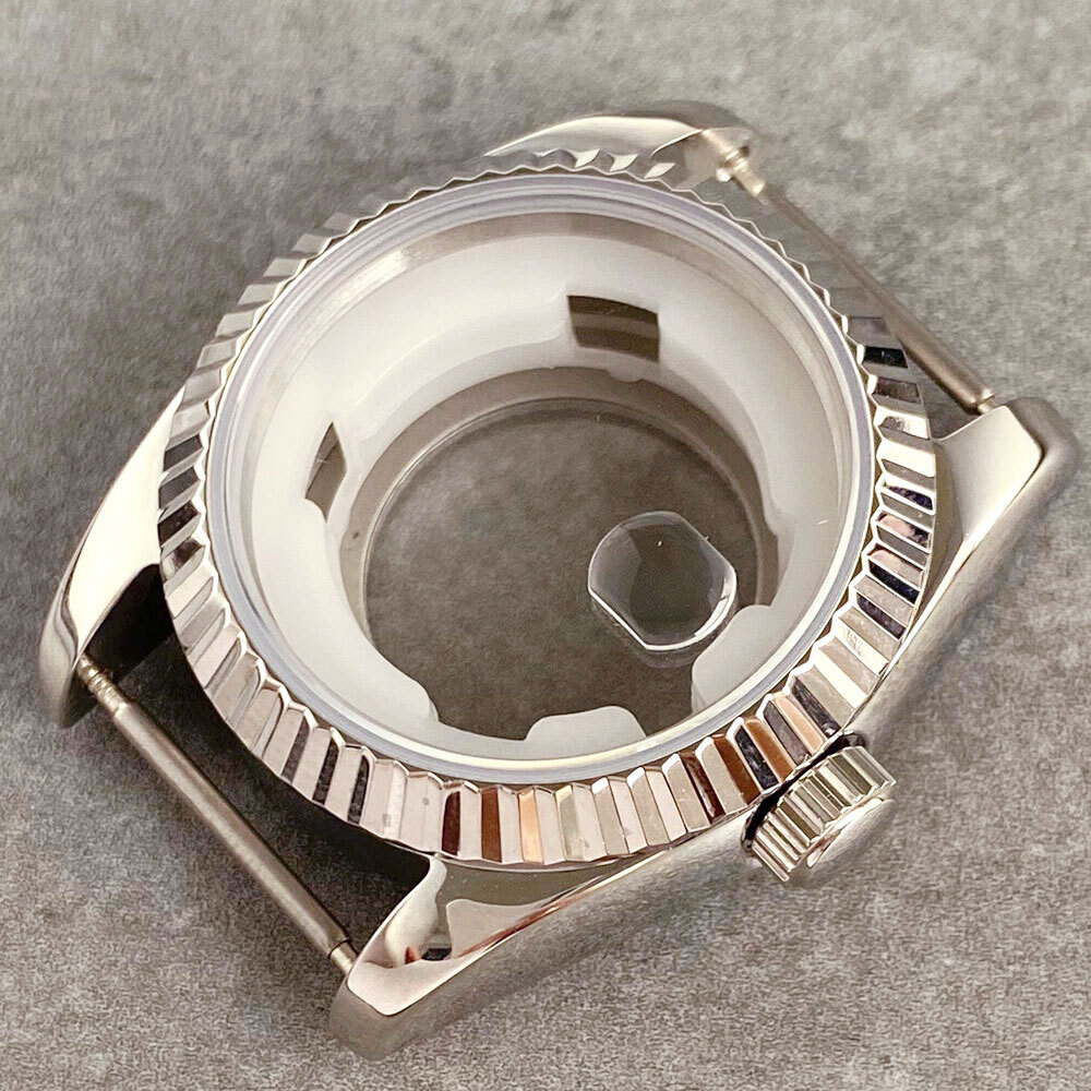 31MM Case Sapphire Jubilee Strap Fit NH05 NH06 Automatic Lady Watch Fluted Bezel