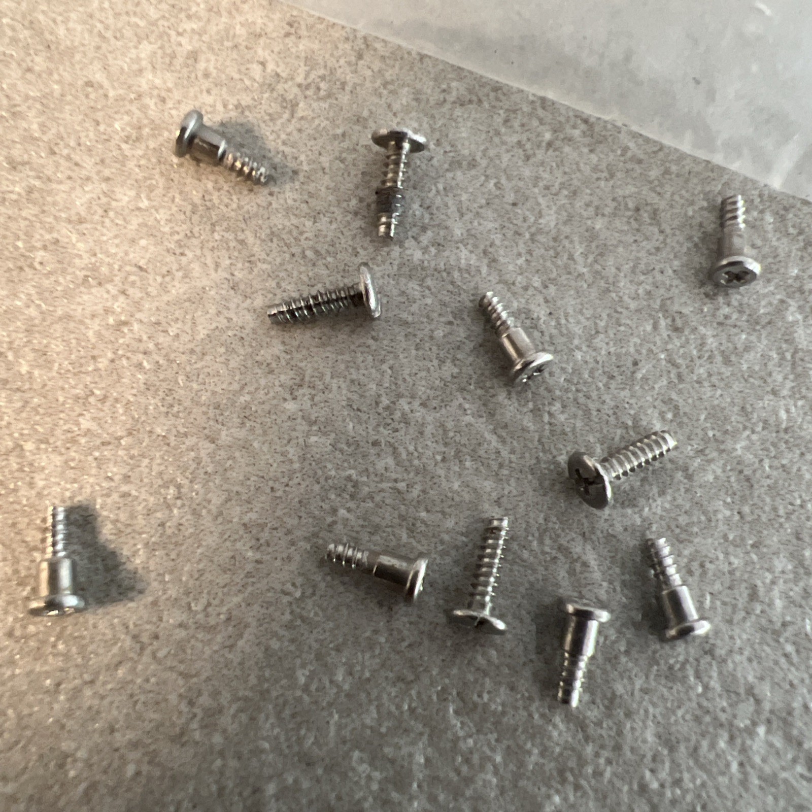 Genuine Casio G-Shock Case Back Screws 11 Pieces