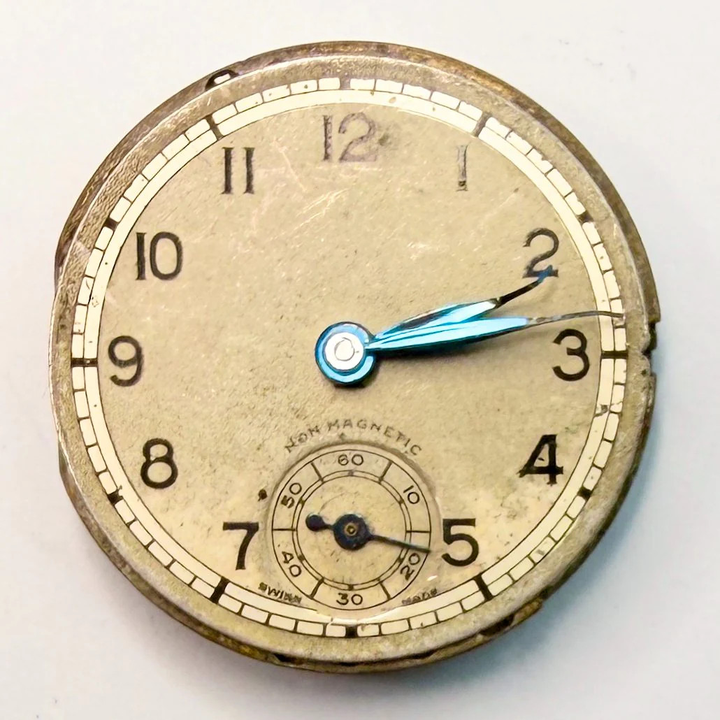 Rotary 8/440 Watch Movement, 15 Jewels – For Spares or Repair