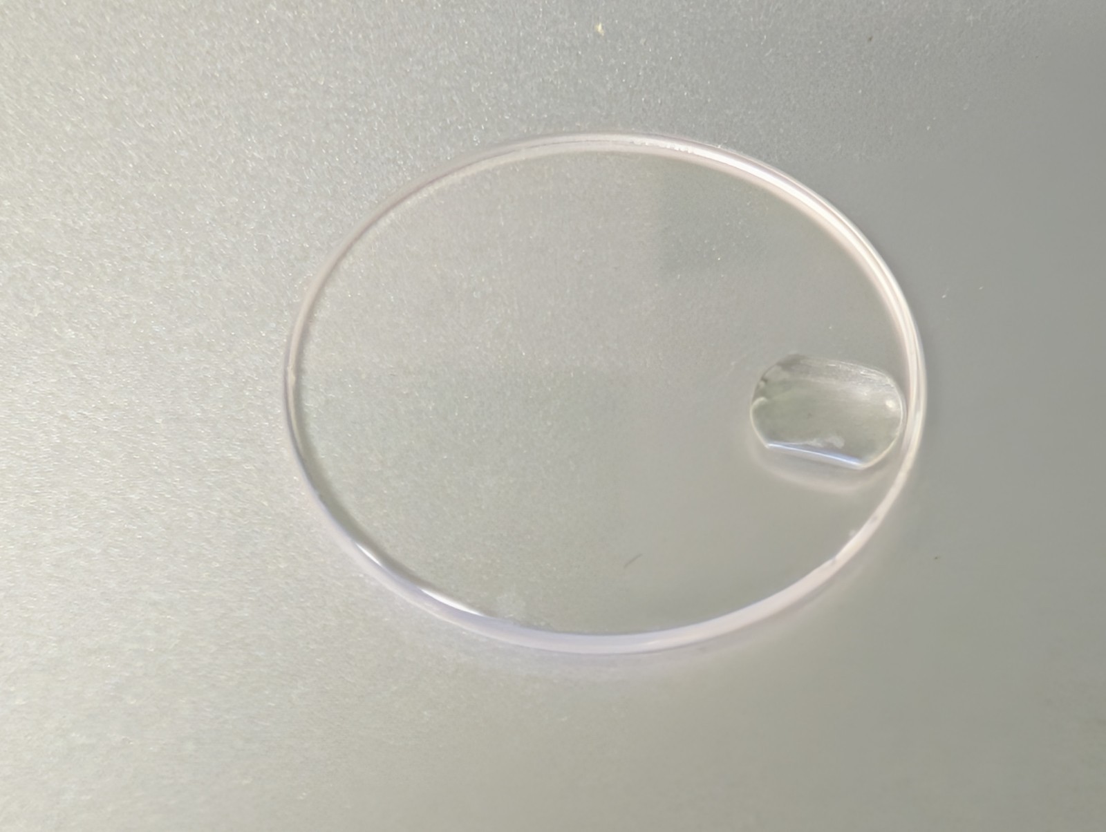 Genuine Rolex 25-246c Midsize Sapphire Crystal pre-owned, 25.3mm diameter Loupe