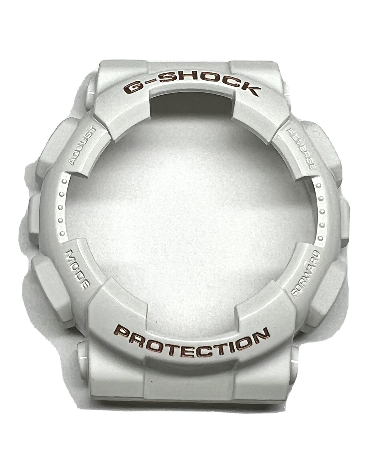 Genuine Casio Replacement SHELL BEZEL for G Shock White GA120LH-7 Glossy New **