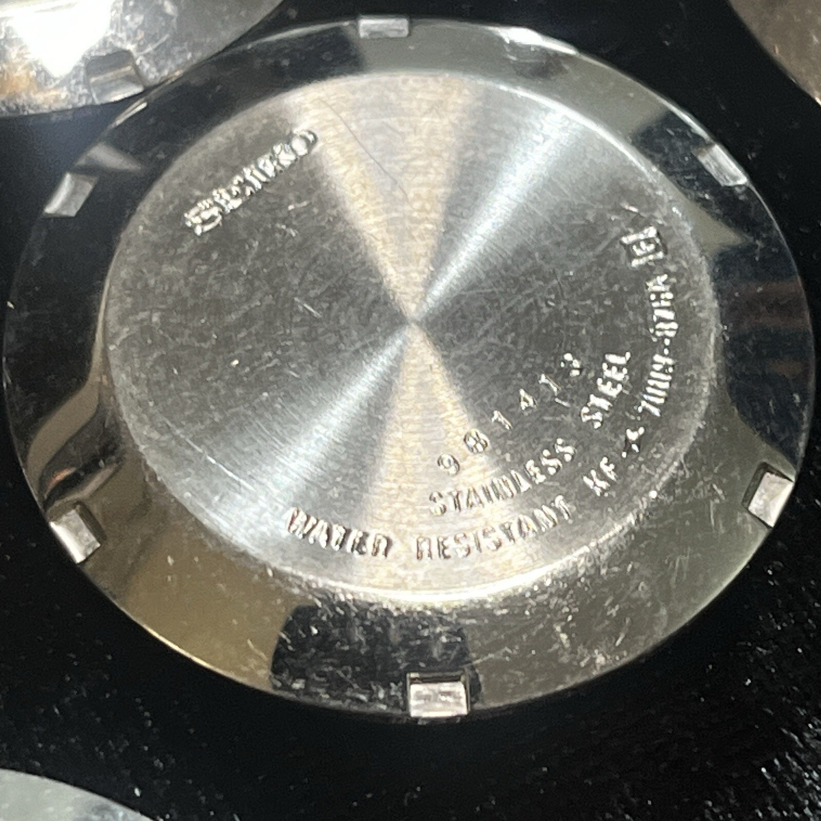 Seiko 5 7009-876a Screw On Caseback Replacement Spare For Repair/Mods