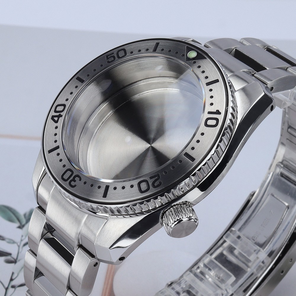 Sapphire Glass NH35 Watch Cases 42mm+BAND 62MAS Style 10ATM For Seiko NH35 NH36