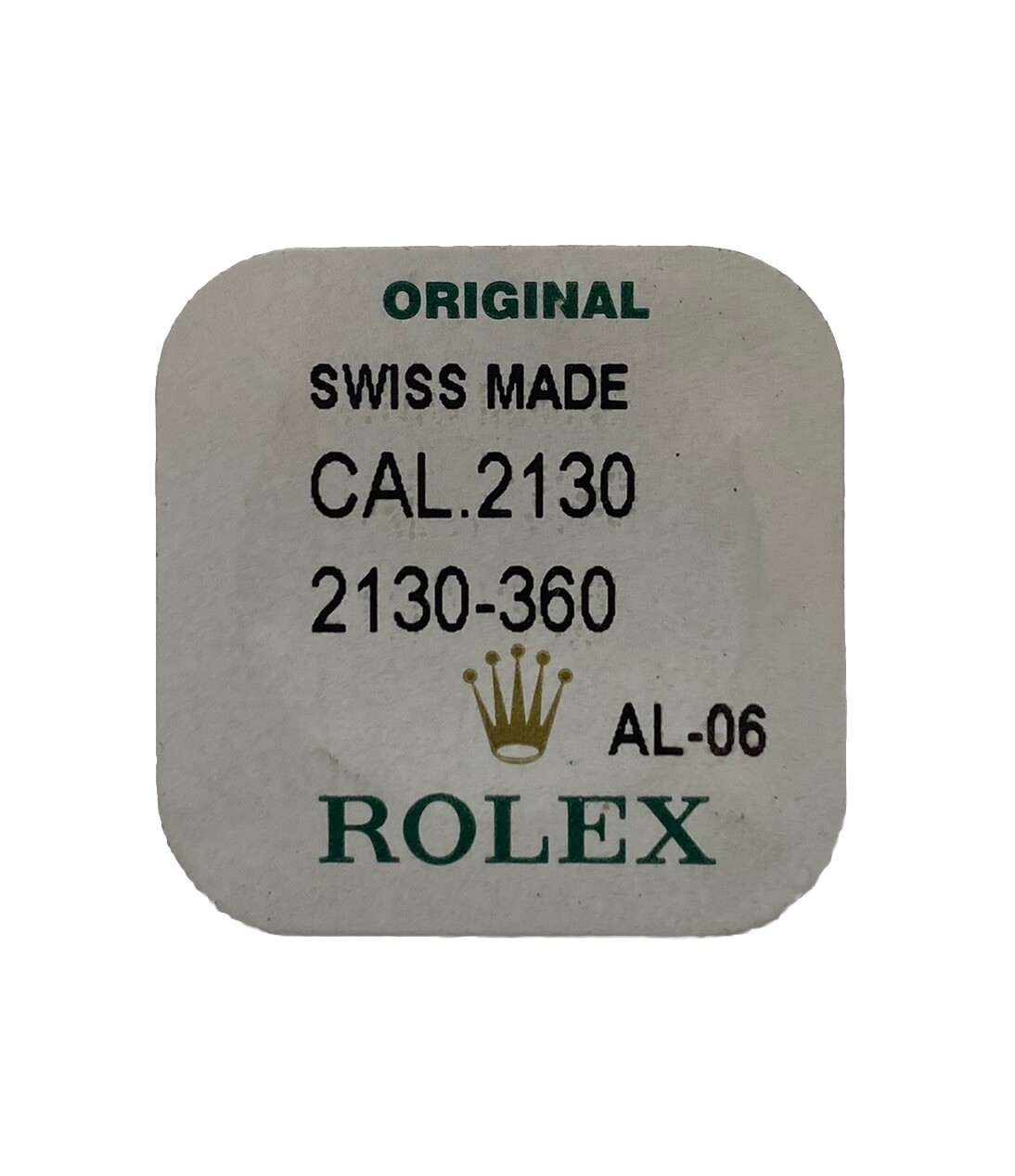 Genuine Rolex 2130-360 Second Wheel – New Factory Sealed