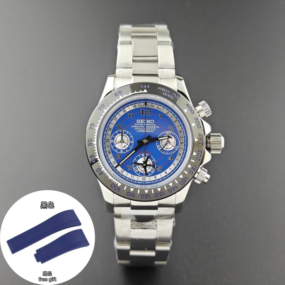 29.5mm Multi-functional Watch Dial No Luminous for Vk63 Movement Watch Parts