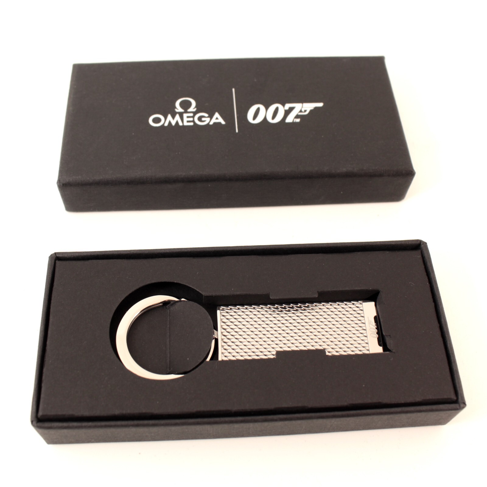 GENUINE OMEGA JAMES BOND 007 KEYRING HOLDER NO TIME TO DIE LIMITED WATCH PROMO