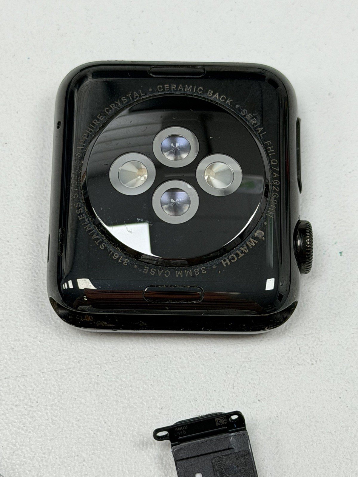 Original Back Housing for Apple Watch SERIES 1 38MM GPS FREE FAST DELIVERY