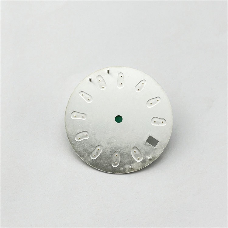 NH35表盘机械表日志改装字钉BGW9表面S表壳潜水表指针尺寸28.5mm