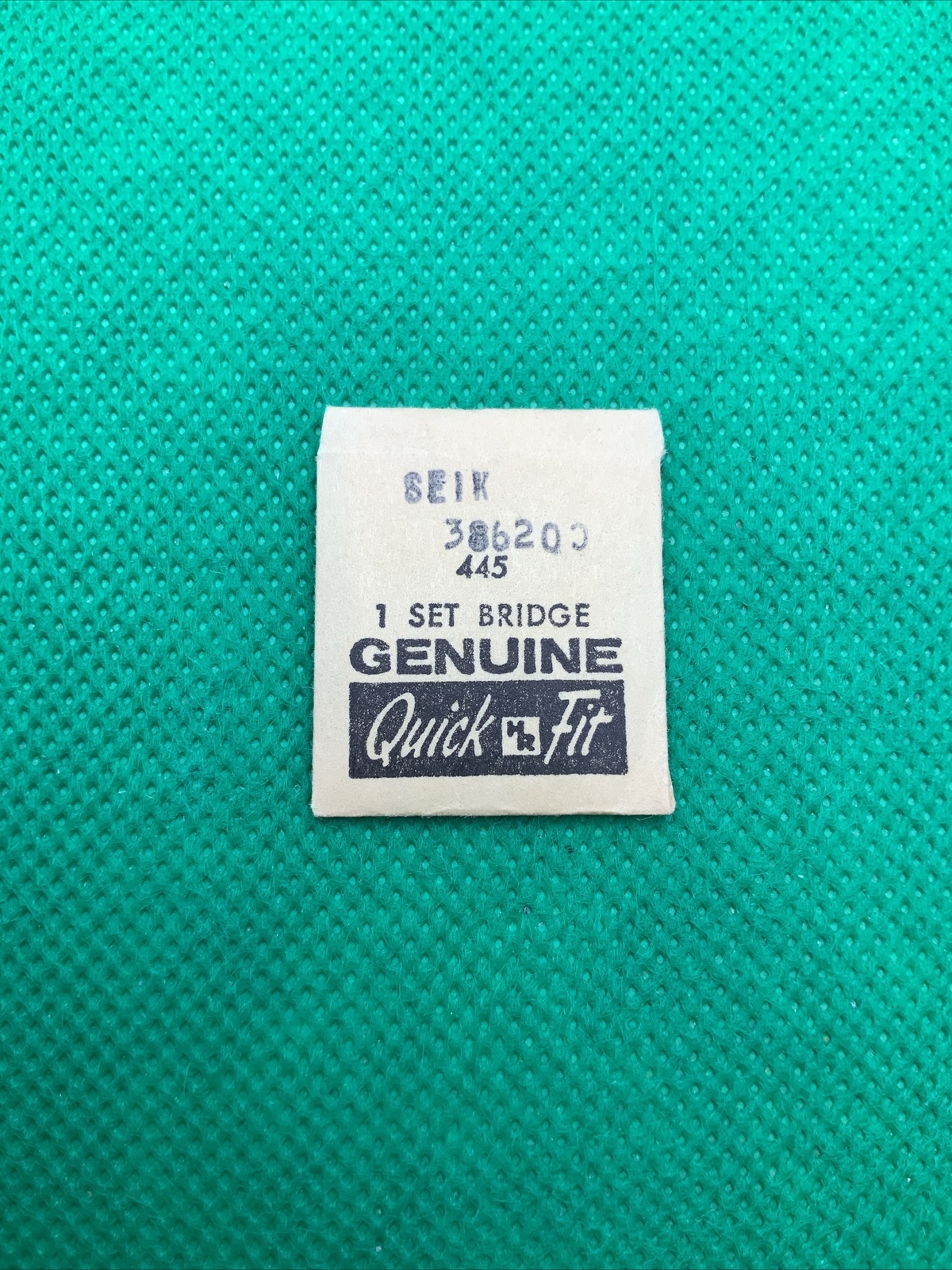 Genuine Seiko 386 200 Setting Lever Spring Watch Part 386200 Quickfit 445 NOS