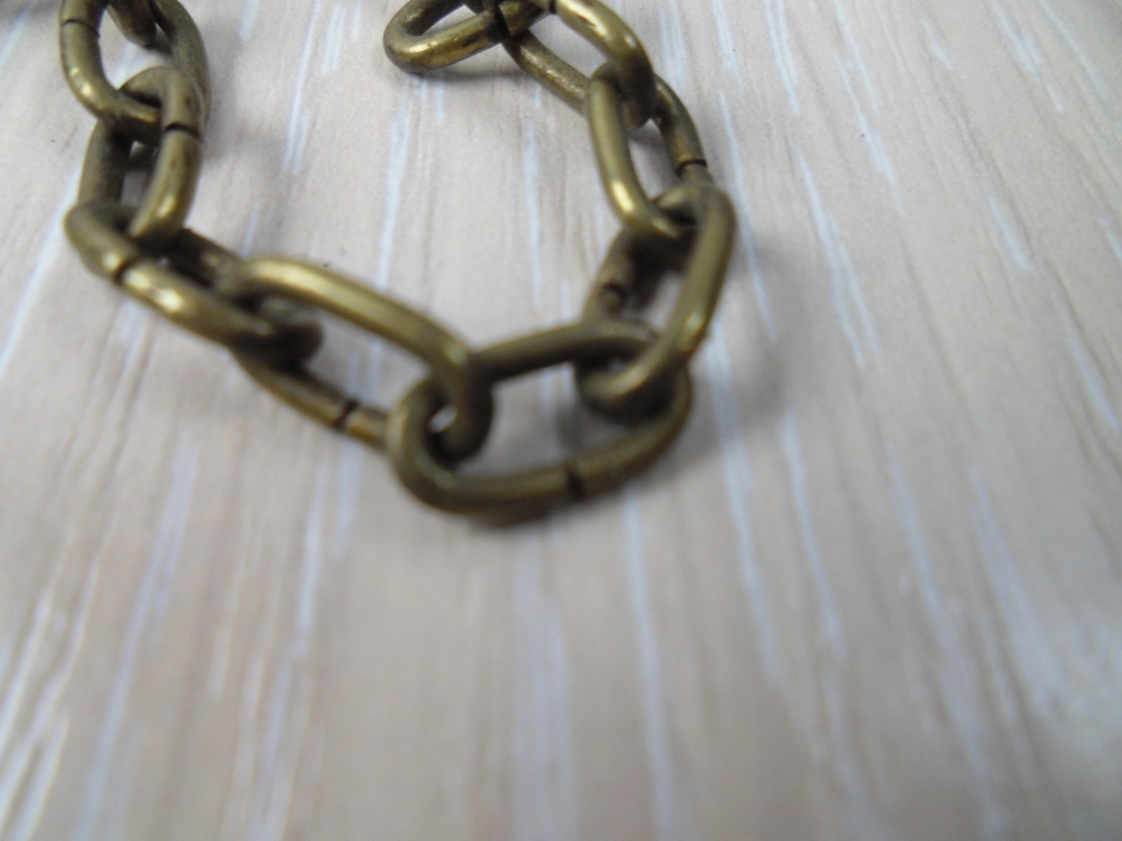 BRASS CHAIN FOR CLOCK 145.7″ OR 370 CM TALL NOS