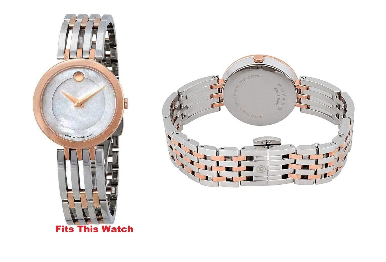 Movado Esperanza Women’s Rose Gold Watch Sizing Link 0607114