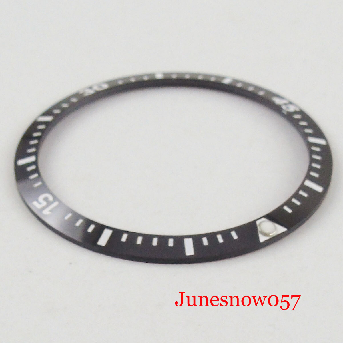 41MM Black Ceramic Watch Bezel Luminous Dot Fit Automatic Movement Men’s Watch
