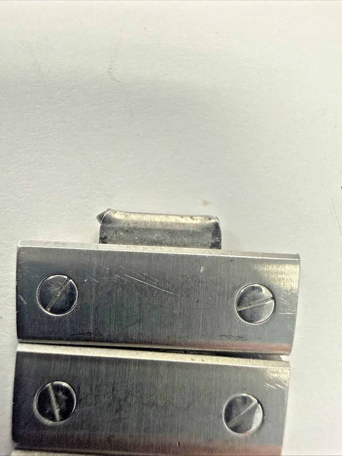 Cartier Santos Section Of Links Steel Original Not Complete # e12397