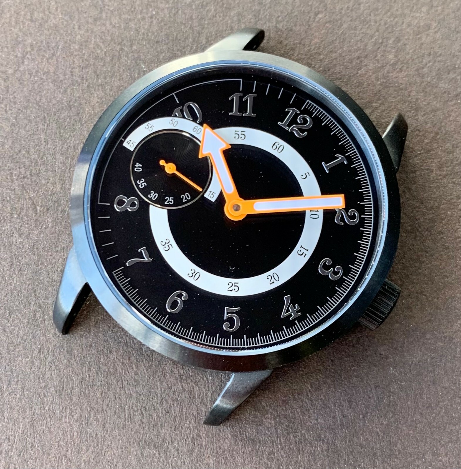 WATCH KIT FOR ETA 6497-1, 316L ST. STEEL CASE PVD, DIAL, HANDS GERMANY – NEW!