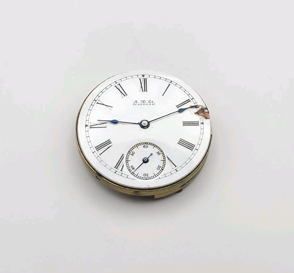 1891 Waltham Model 1882 Grade M 7J 0s Pocket Watch Movement For Repair