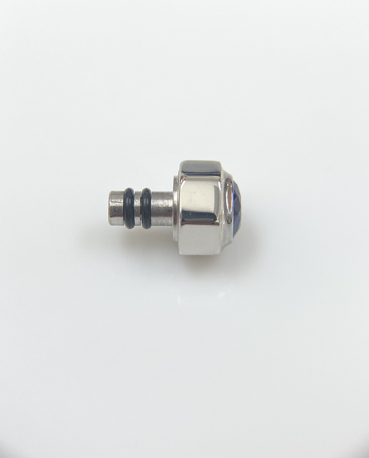Genuine Cartier Santos 100XL 2656 Blue Sapphire 6.8mm Stainless Steel Crown