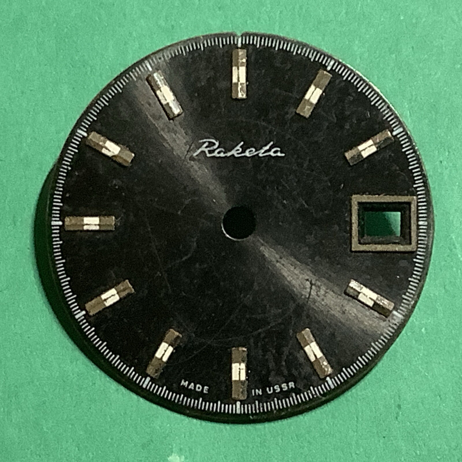. RAKETA 2614H Dial. 30mm Diameter Type 3