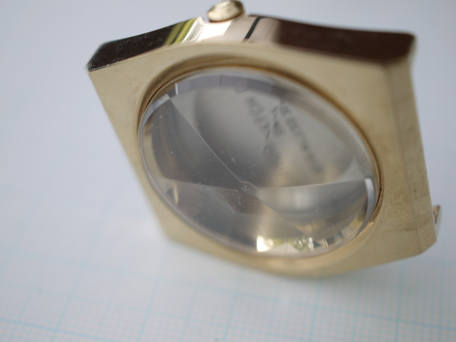 RADO COMPANION 603.3082.2 Automatic Gold Plated Special crysta Ø 34mm Case