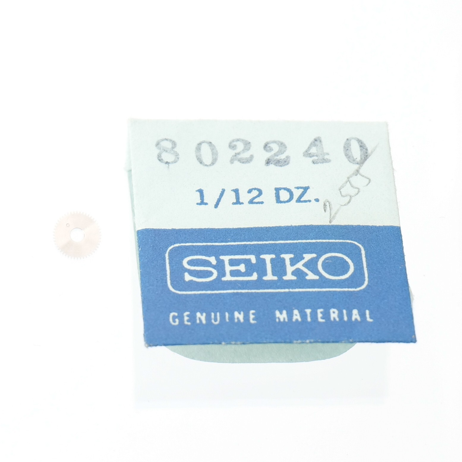 NOS Seiko 2409A Watch Part 802-240 Date Indicator Driving Wheel #2555 (C4D11)