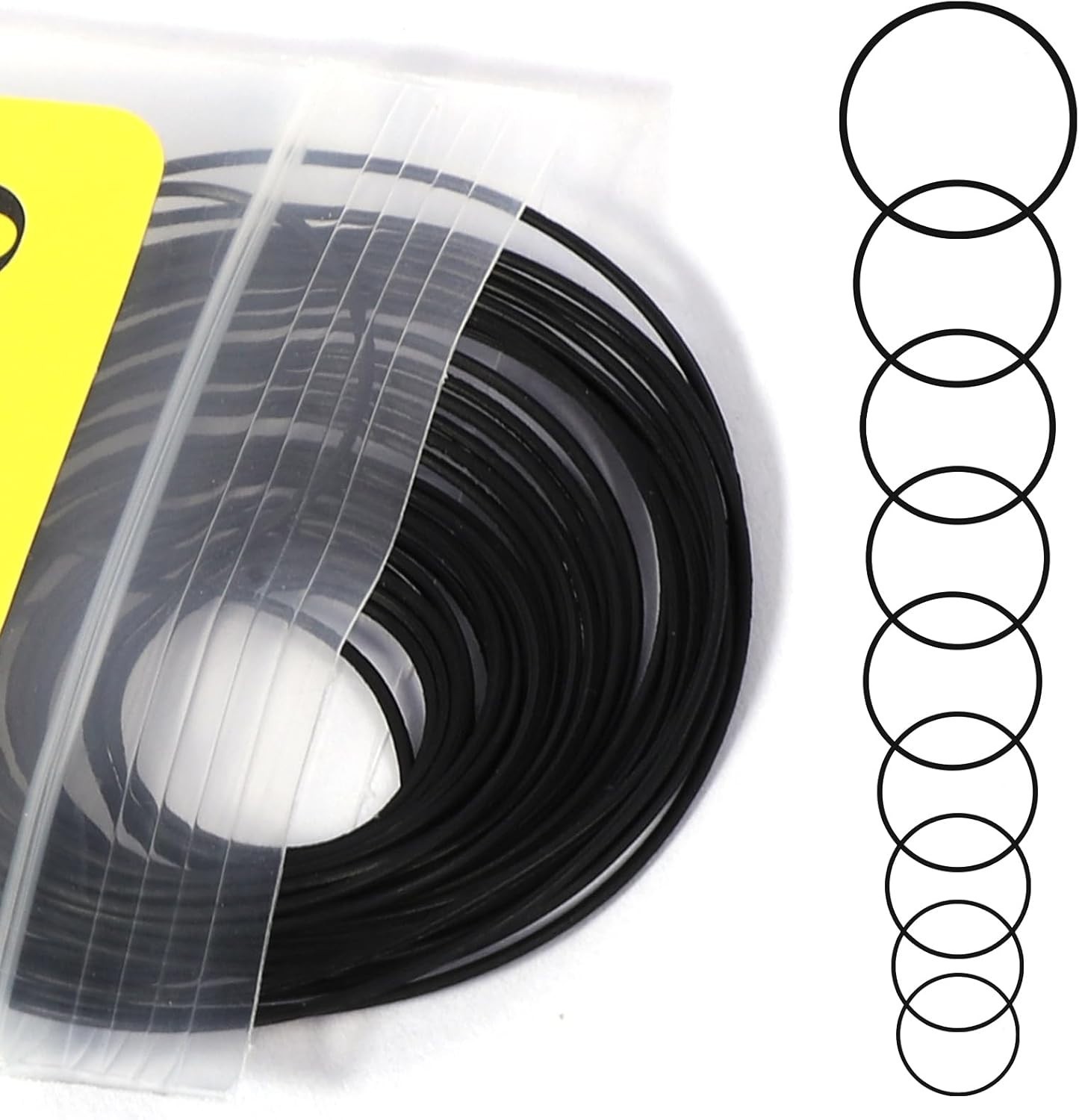 High-Quality 28-Count Rubber O Ring Watch Gasket Kit – Easy Install & Waterproof
