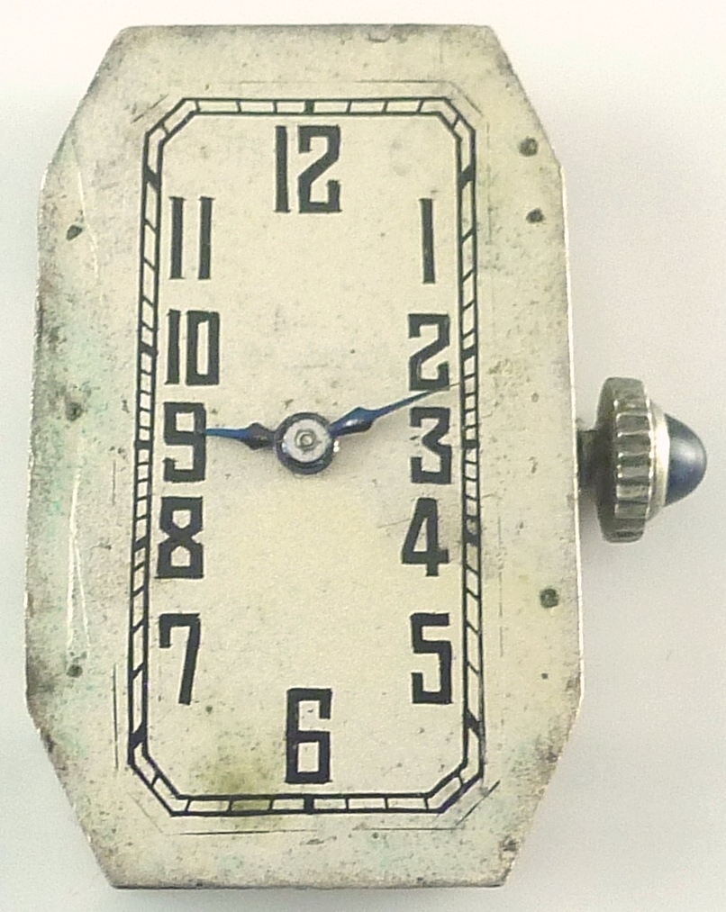 Optima Watch Co. Wristwatch Movement – Sold 4 Spare Parts, Repair!