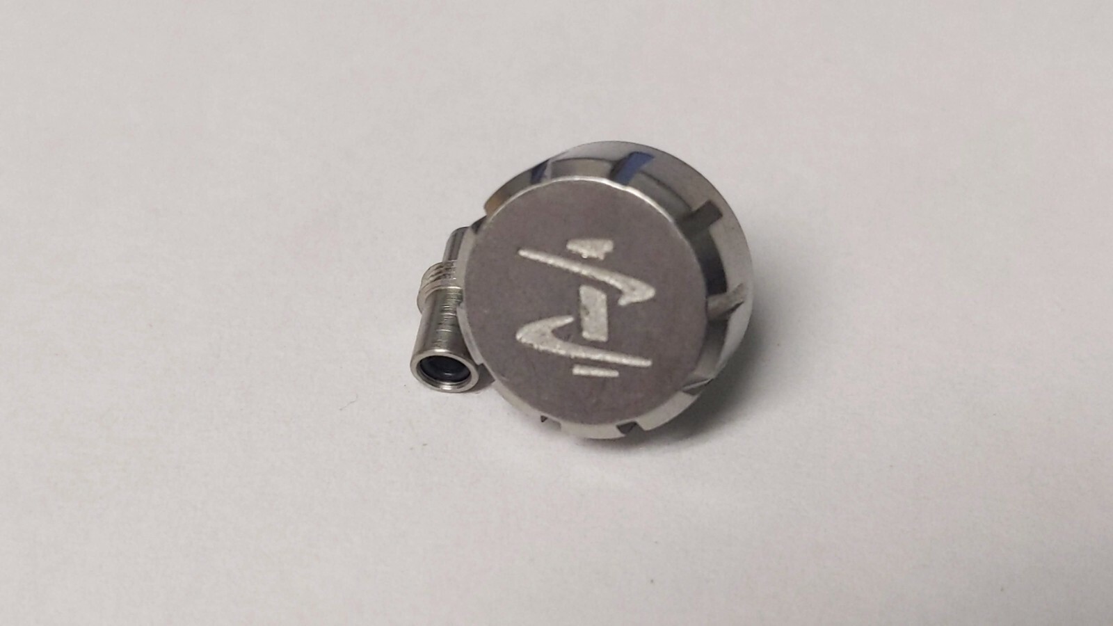 Invicta CROWN Silver/Gunmetal Color 12mm SCREWDOWN TYPE with tube etched logo ne