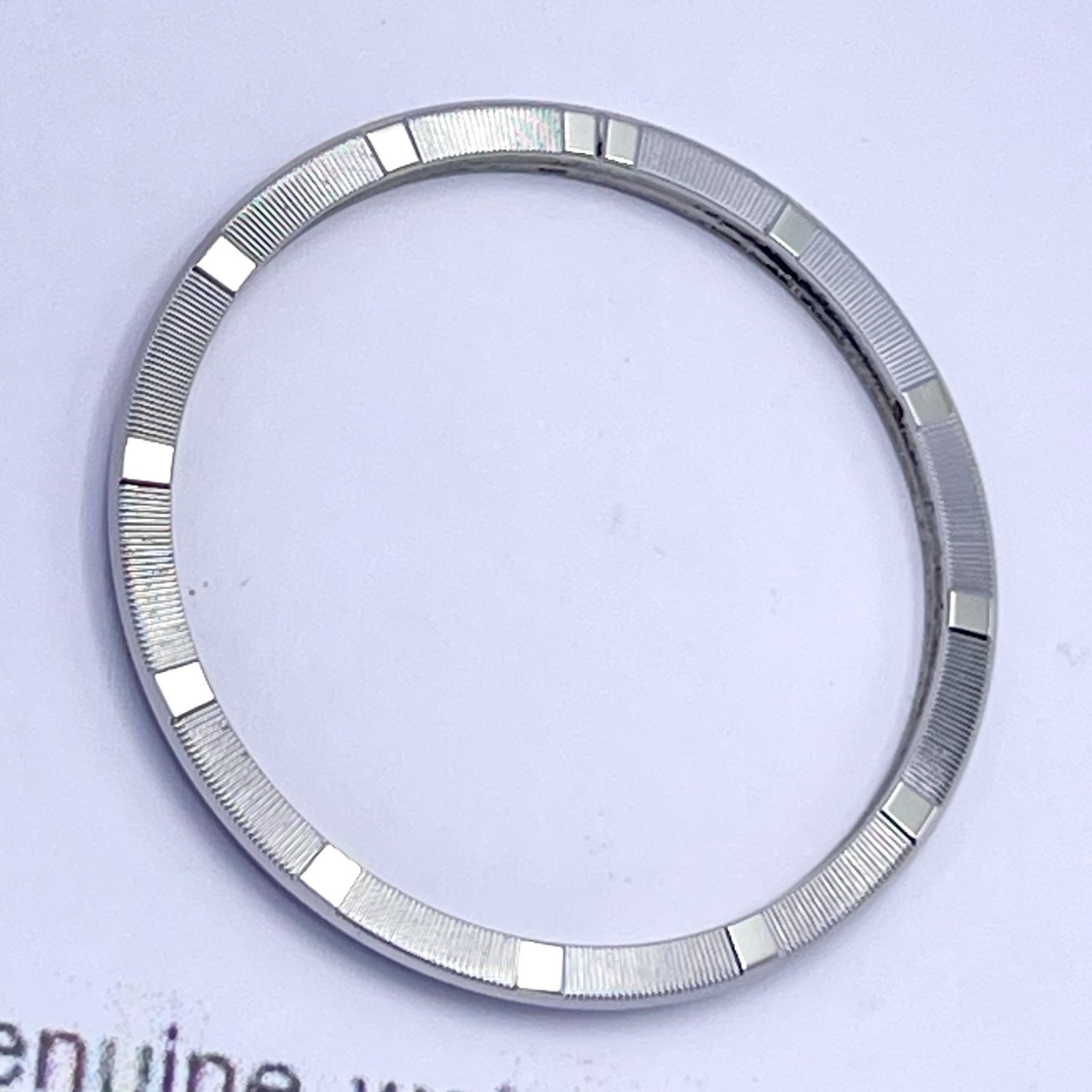 Genuine Rolex Datejust 15210 Date 34mm Engine Turned Bezel Stainless Steel