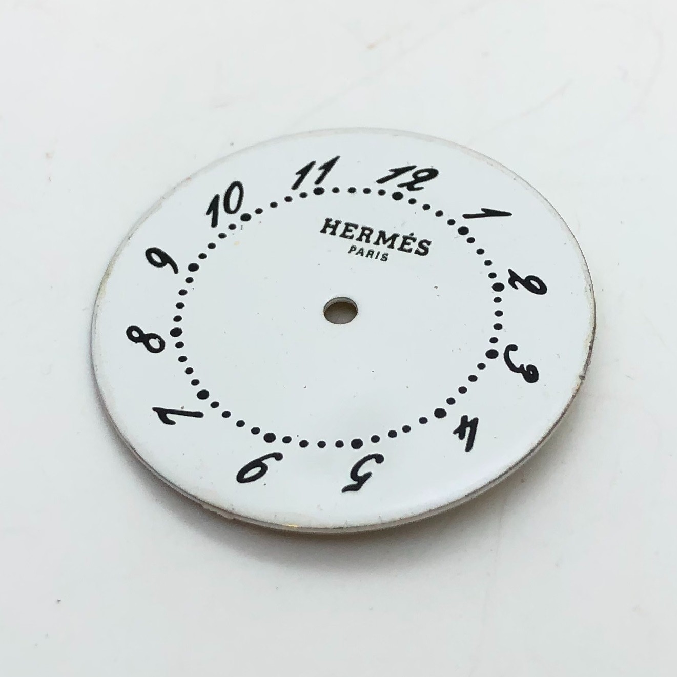 [w2468] HERMES DIAL Arceau 25.5mm Non date EX/VG