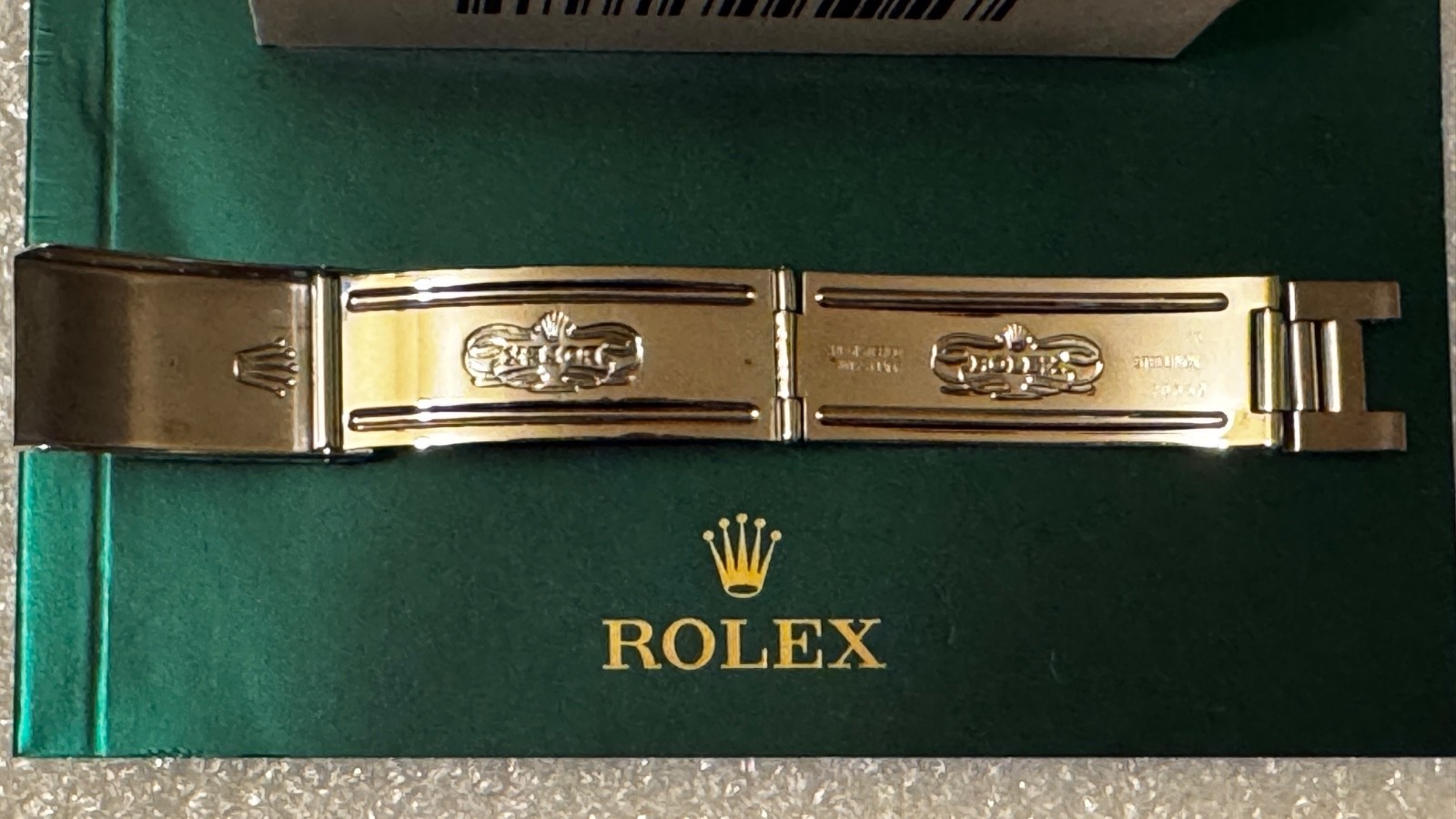 Genuine Rolex 78350 Z3 Oyster Bracelet Clasp Buckle Swiss Made Rolex Parts