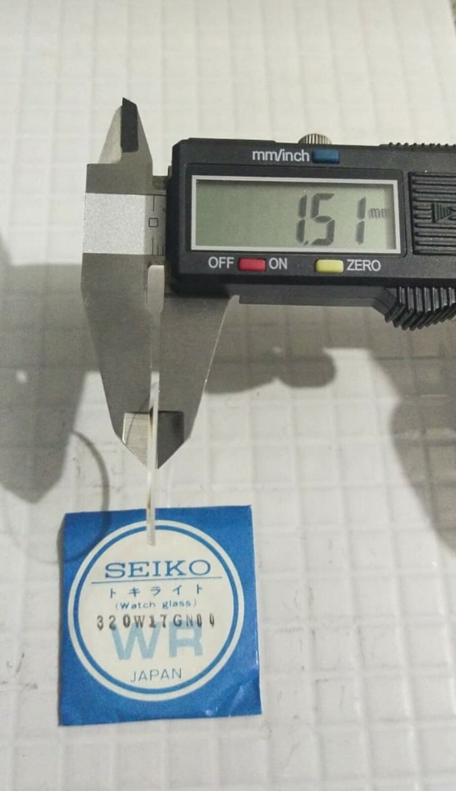 Original CRYSTAL SEIKO 320W17GN 00 SEIKO 7016-7000 7015 -6010, 7018 -6000