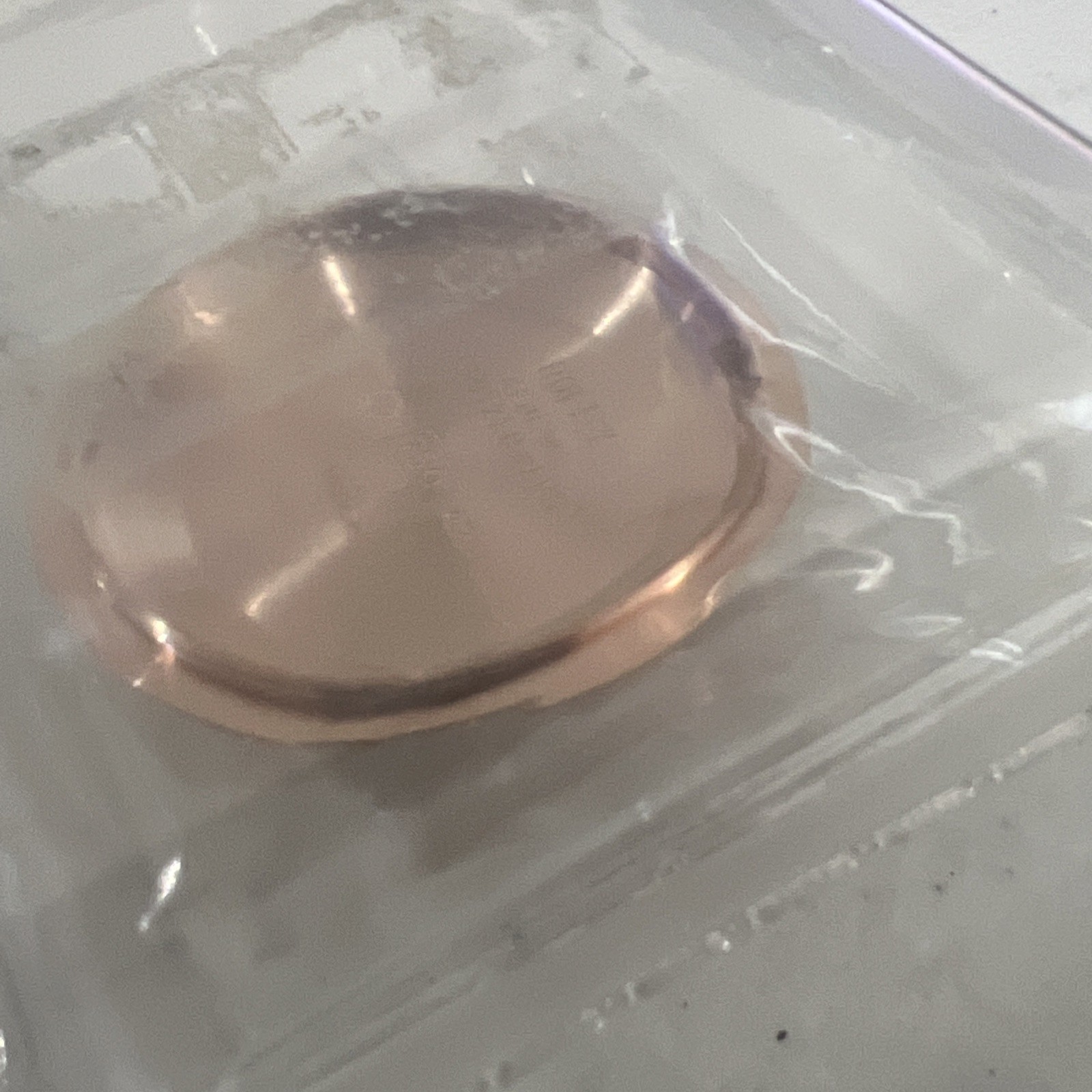 Rolex 18K Rose Gold Case Back 116135 116185 118235 118135 Authentic Original