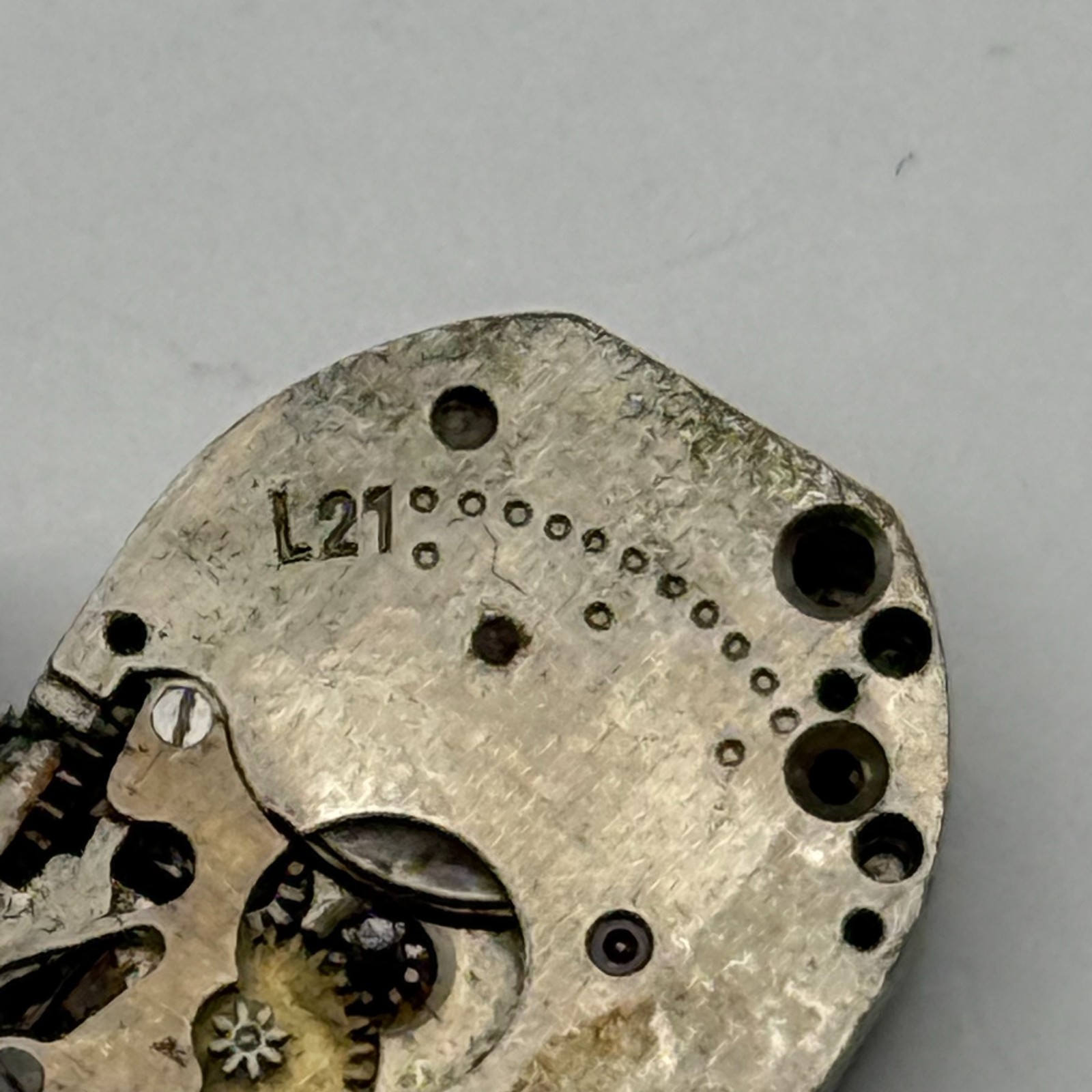 Lunesa 21 Watch Movement 17 Jewels Swiss Calibre L21 Parts Repair 12.8mm