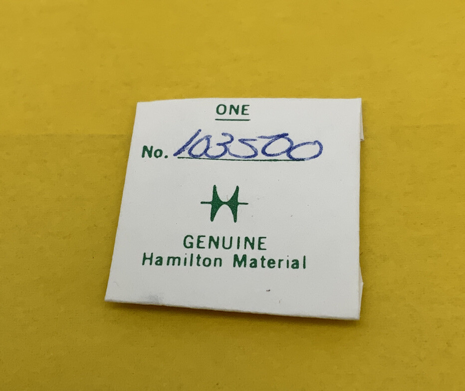 Hamilton 103500 Pallet Arbor Size 18/0 Grades 989-989E New Old Stock