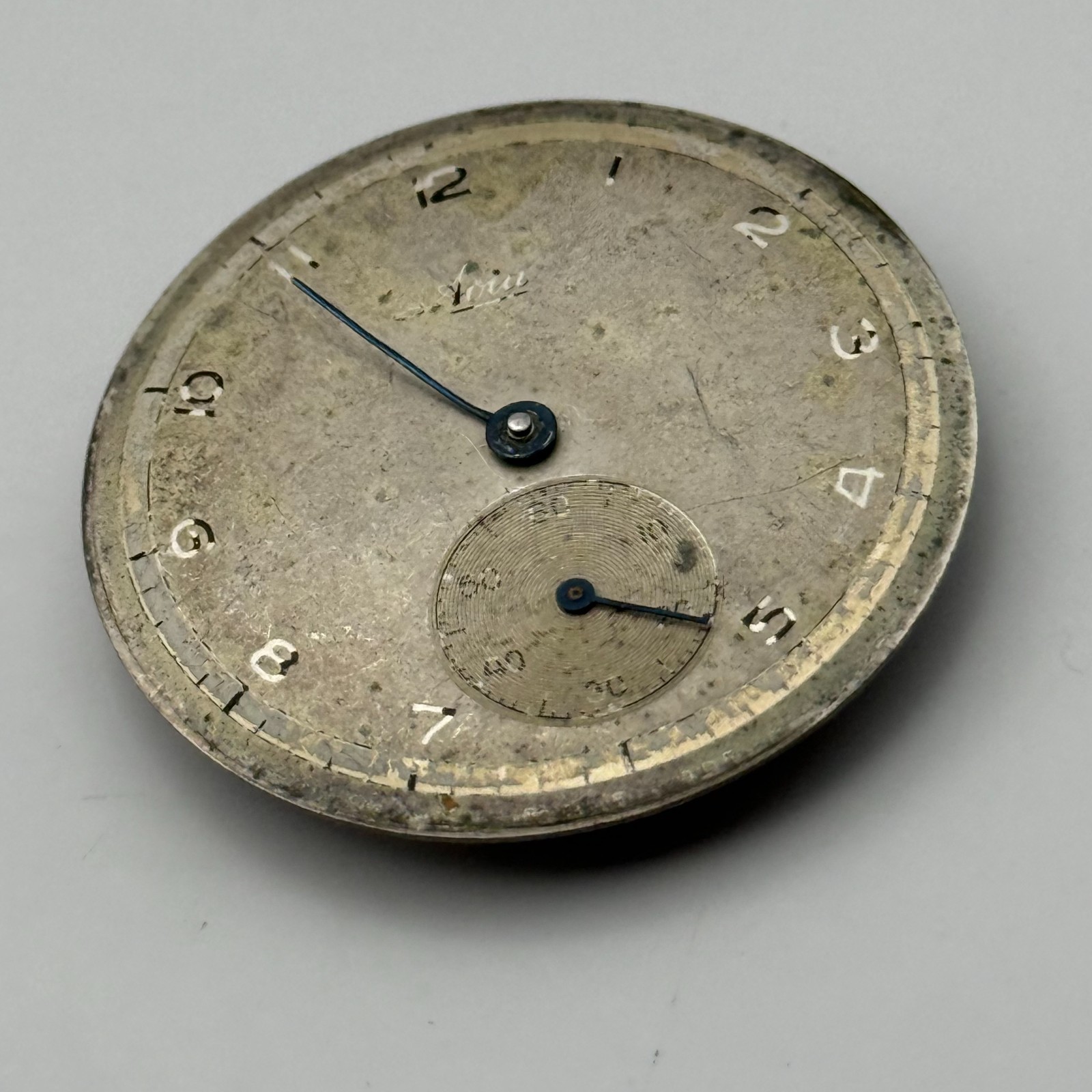 AS 1203 ? Watch Movement A. Schild 15 Jewels Swiss Manual Wind Parts Repair 27mm