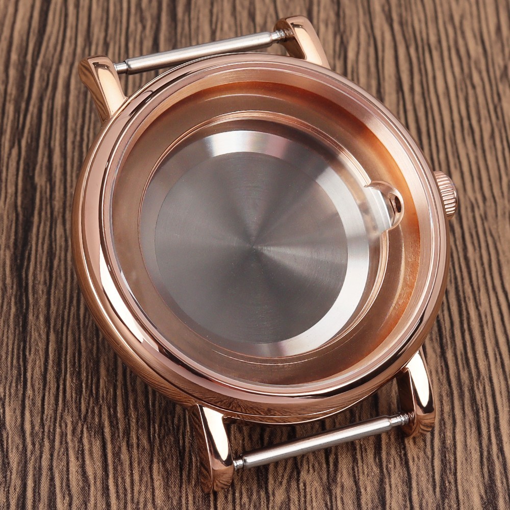 Solid STAINLESS 40mm Diver Watch Case Sapphire 10ATM For ETA2824 PT5000 Movement