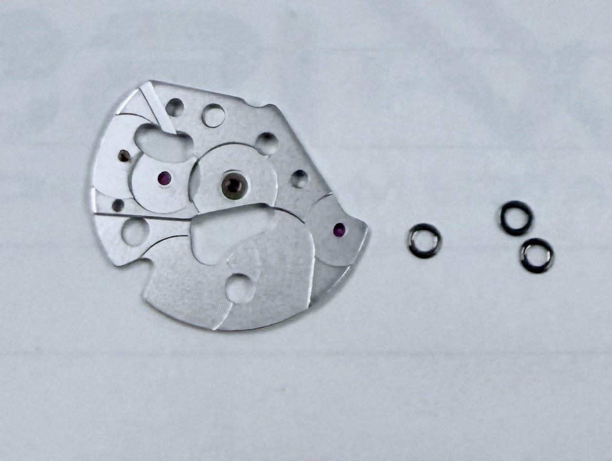 Omega Cal 1164 Part 1142 Genuine And New Automatic Device Bridge Jewelled