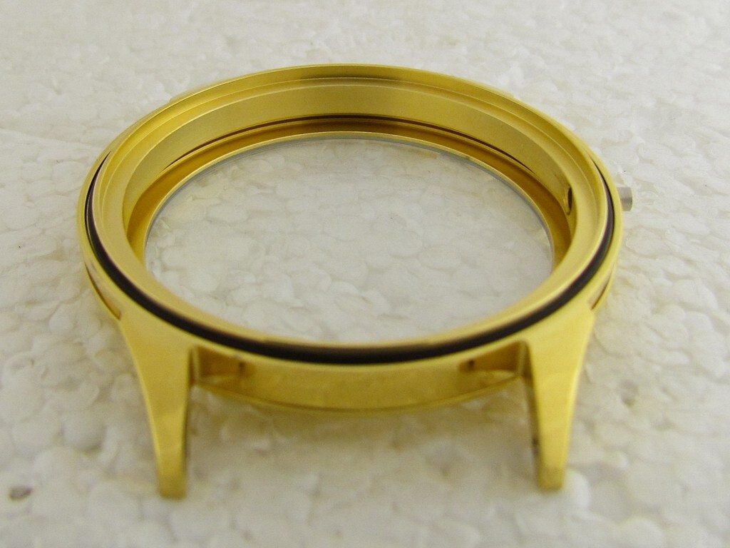 Gold Steel Case NEW!! for Movement IWC Patek Philippe Omega Rolex Chopard Zenith