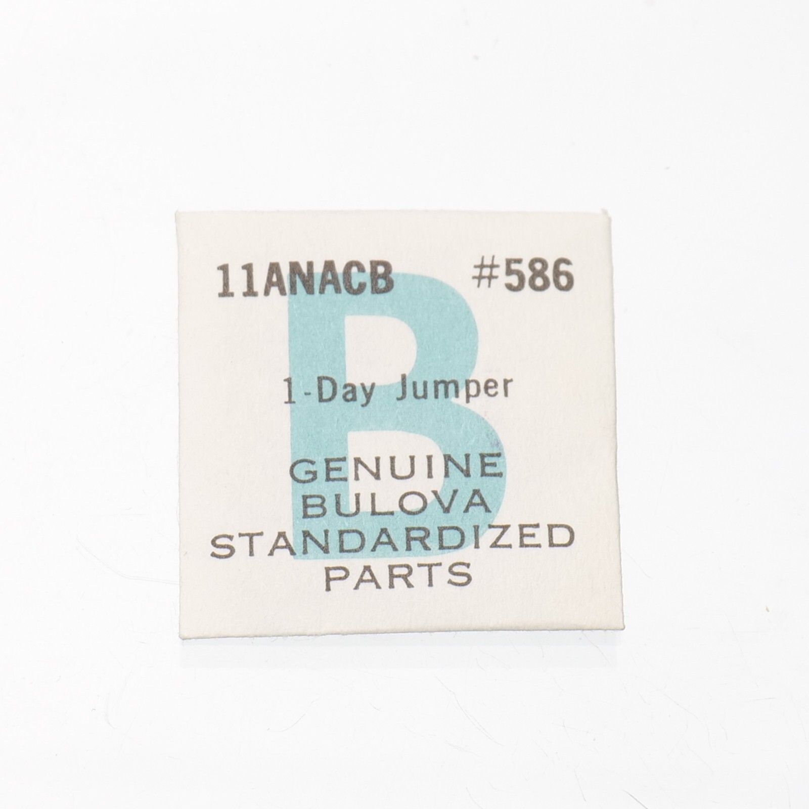 Bulova 11ANACB, 11AOACB Date Jumper Part 2577 New Old Stock Watch Part (C4D21)