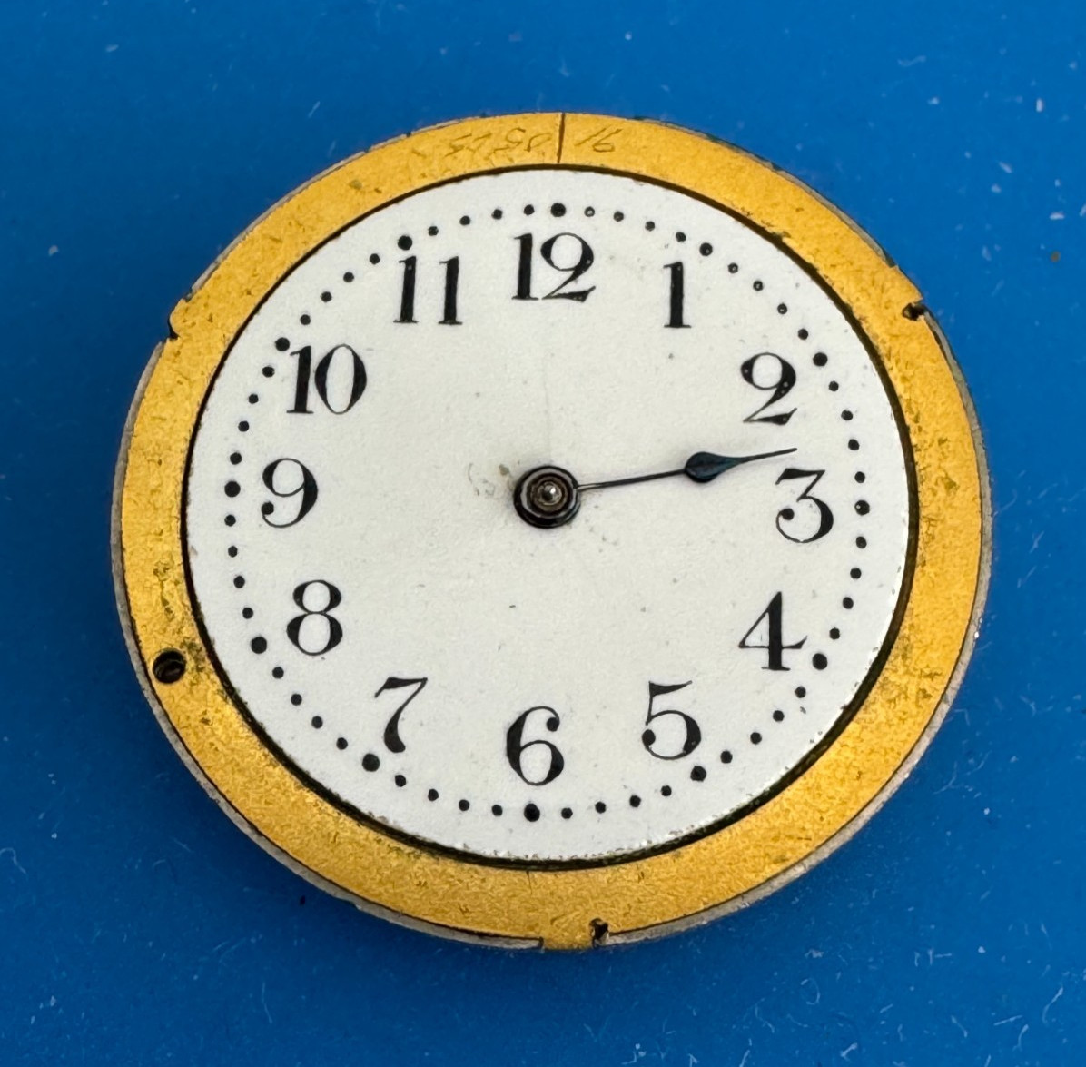 VINTAGE 28MM NEW ENGLAND W. CO. CAVOUR POCKET WATCH MOVEMENT RUNS