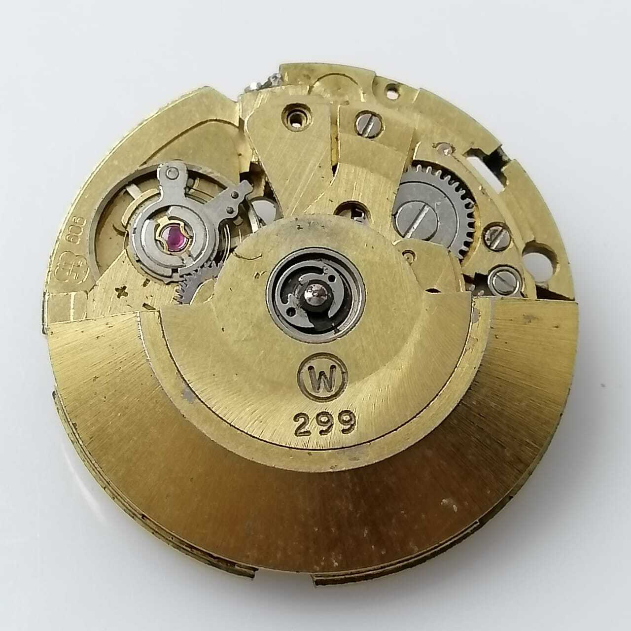 West End Watch FHF 909 Automatic Watch Movement For Parts
