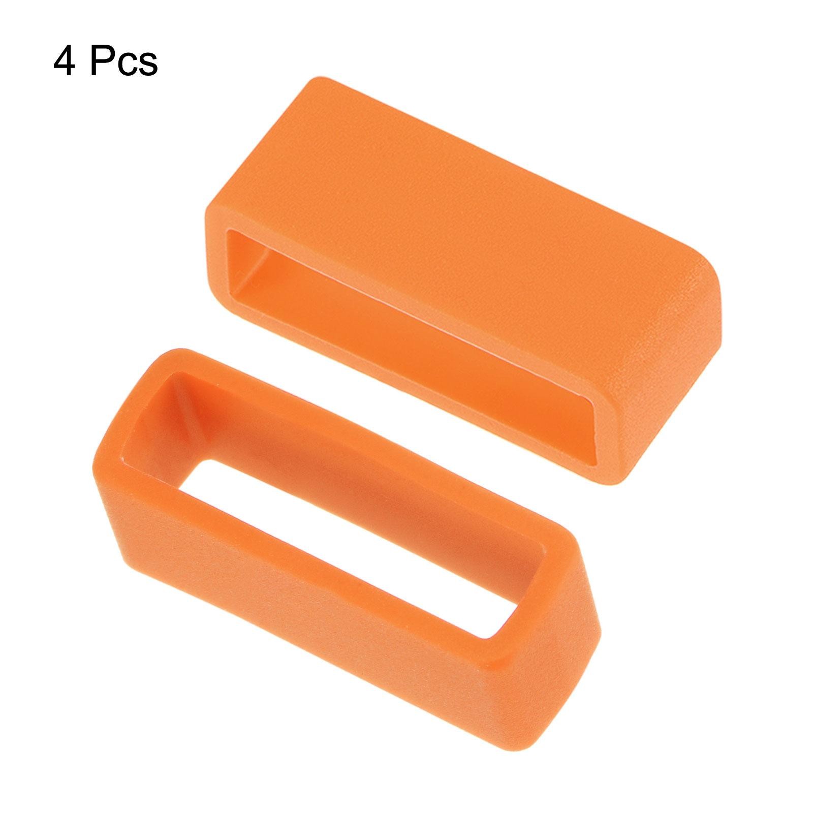 Slots strap watch, for 24mm width watch strap, orange 4 pcs