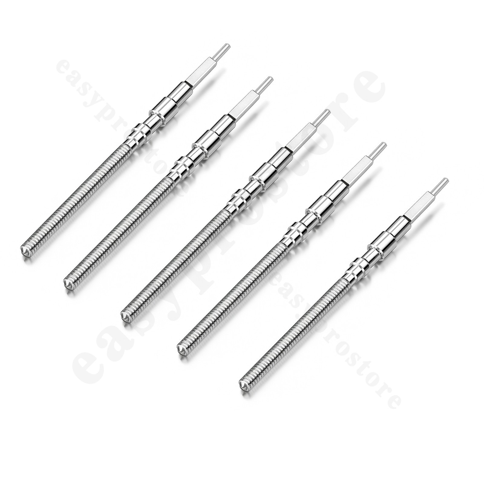 NEW 5PCS Watch Winding Stems For Movement 7S26A 7S26B 7S26C 7S36A 7S36B 7S36C
