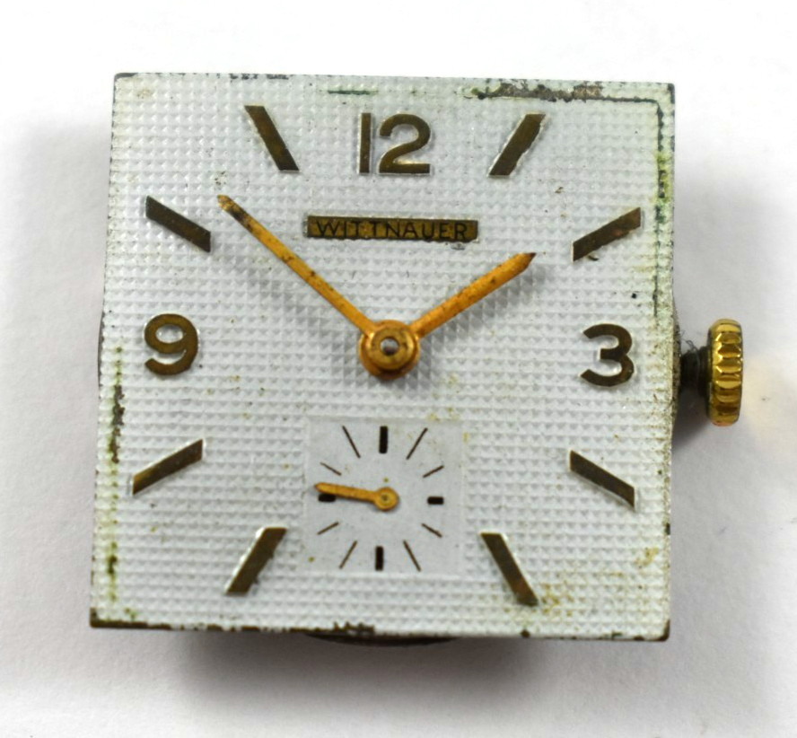 Vintage Wittnauer Manual Wind 17J 76/1 Revue Wrist Watch Movement lot.wo