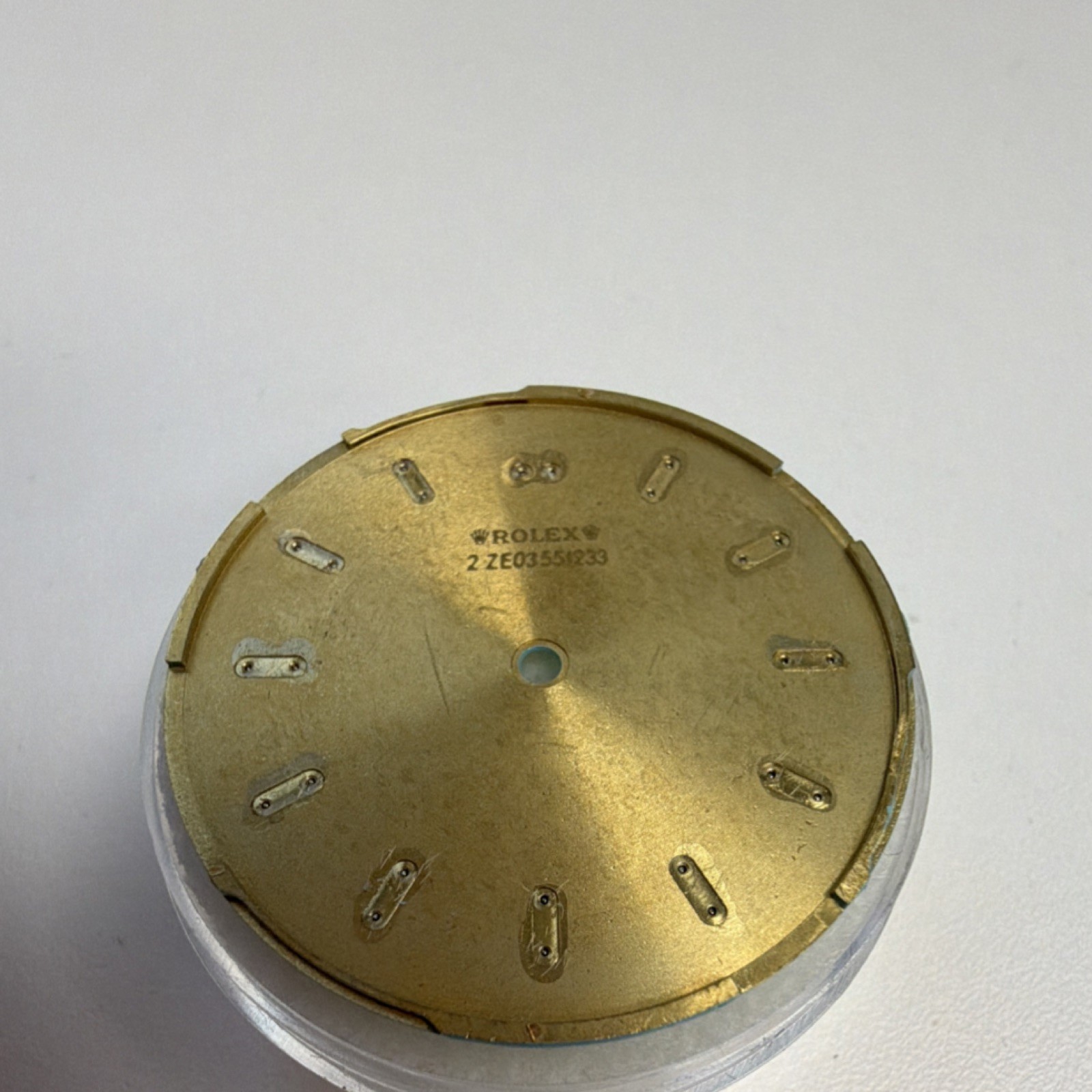 Rolex custom turquoise dial for Oyster Perpetual model 124300 41mm