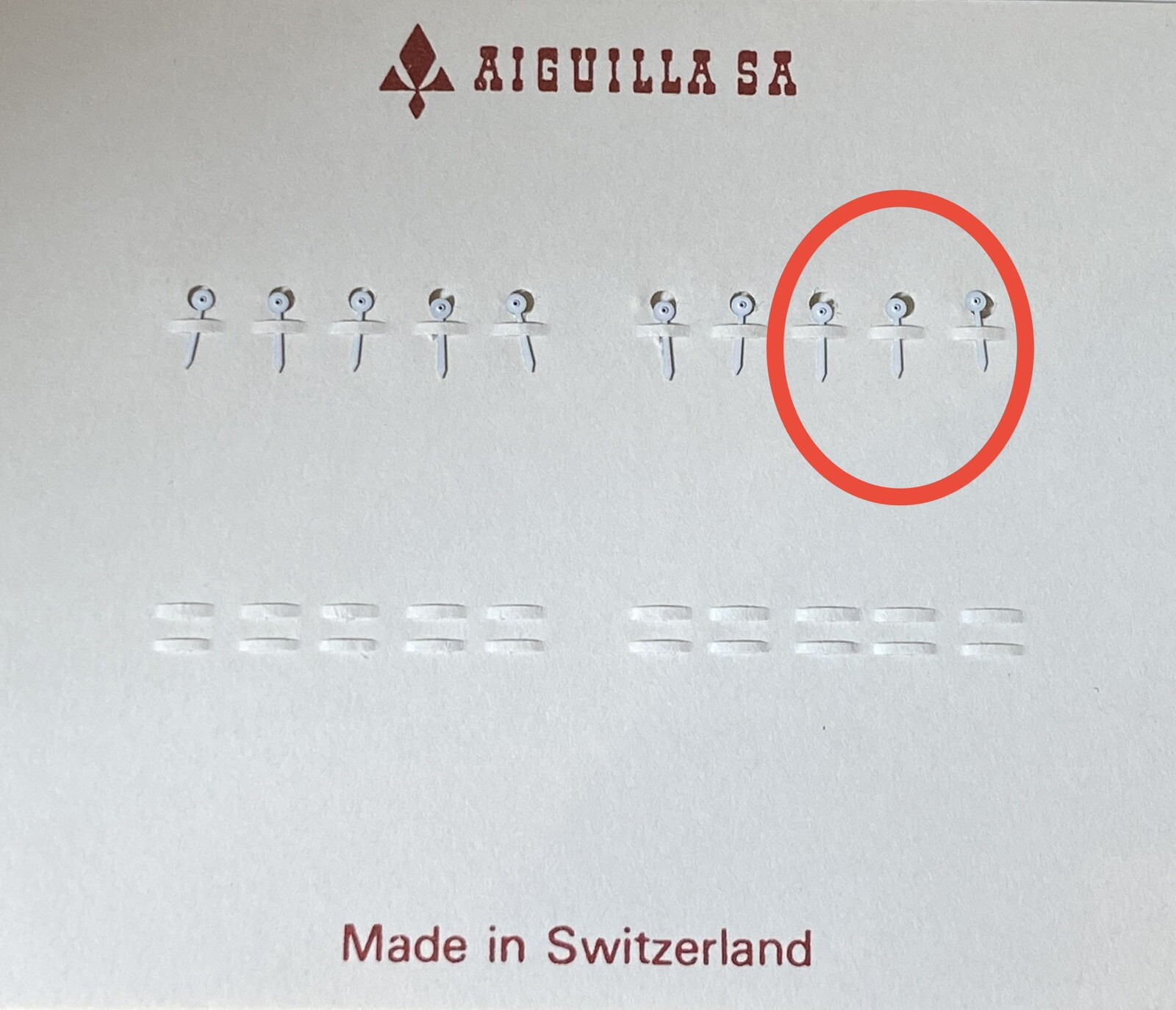 3 X Genuine Breitling Old Navitimer Subdial Hands – 81600, 81611, A13019, D13019