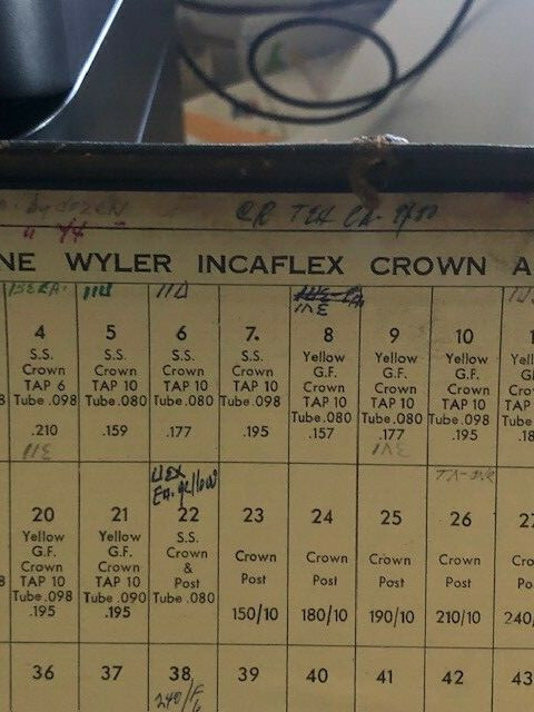 Vintage NOS Genuine Signed Wyler Watch Crowns (Price for ONE Crown)