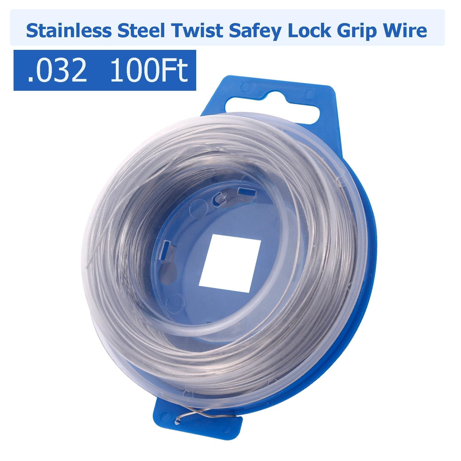 Stainless Steel Twist Safety Lock Wire .032, 100Ft / 30m – Used for Repairing