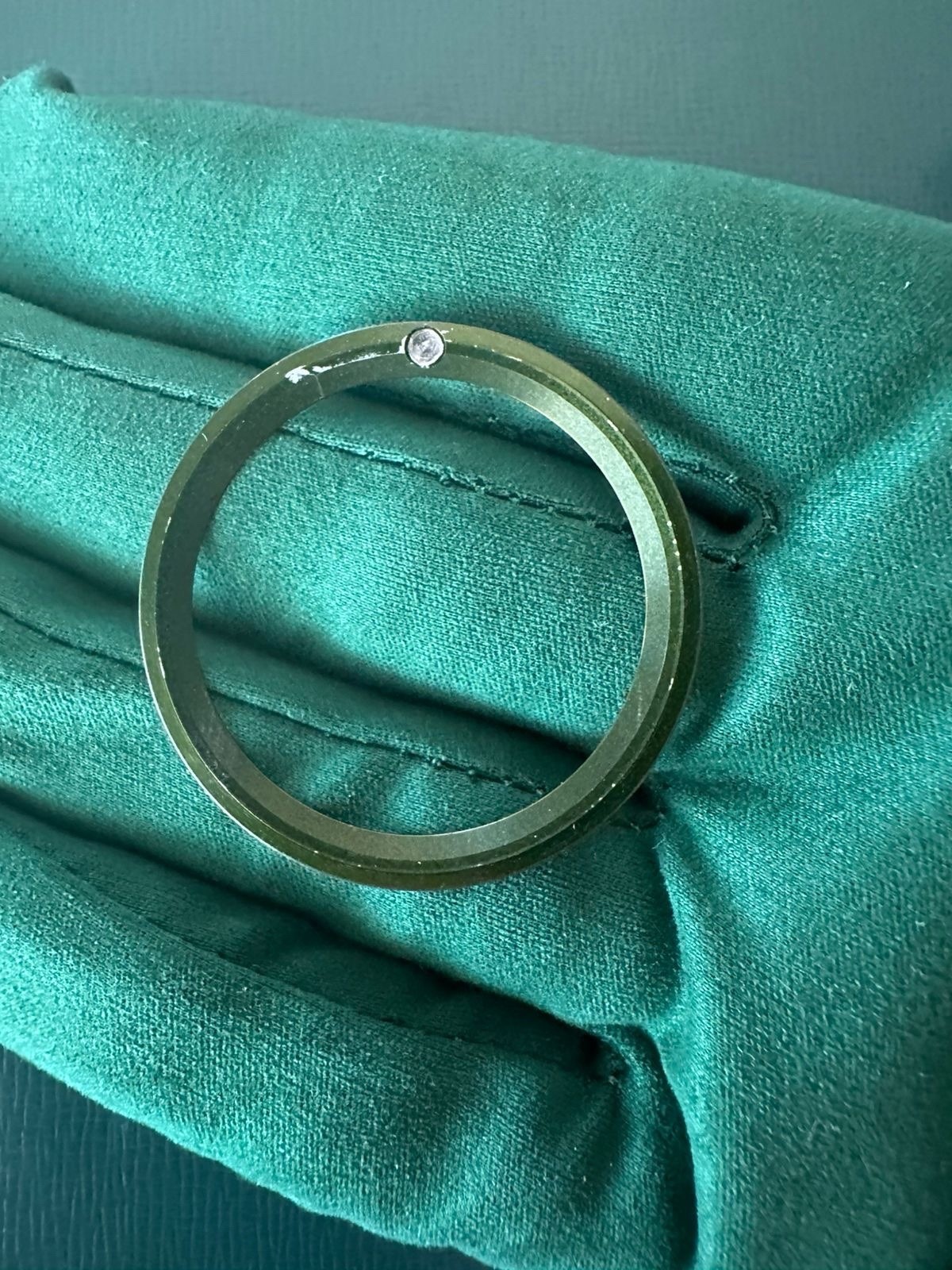 Authentic Rolex Submariner Kermit 16610LV Green Bezel Bezel Insert Rare OC#61225